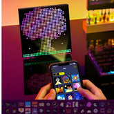 Smart LED Pixel Panel Lamp - DIY Art, Text Scroller & Room Decor